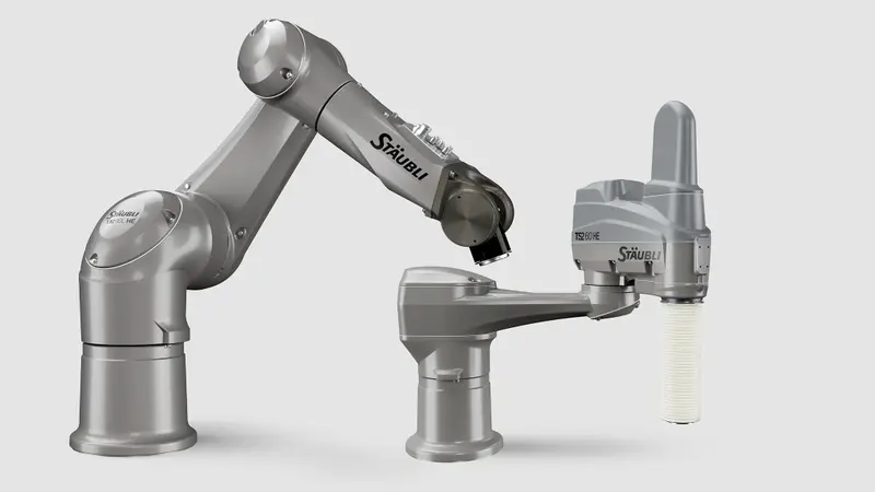 St&auml;ubli hygienic robots
