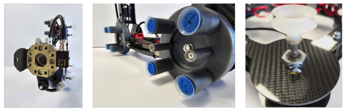 Detailed end of arm tooling for robotic in-mould labelling automation