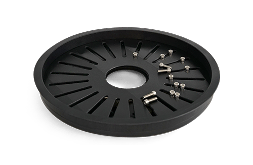 Custom grooved disc