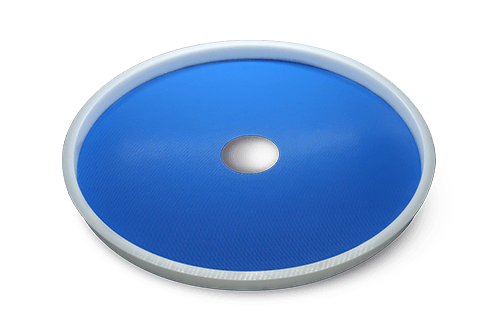 Round edged disc