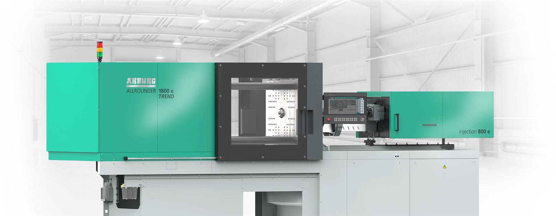 Arburg Allrounder 1800E electric injection moulding machine