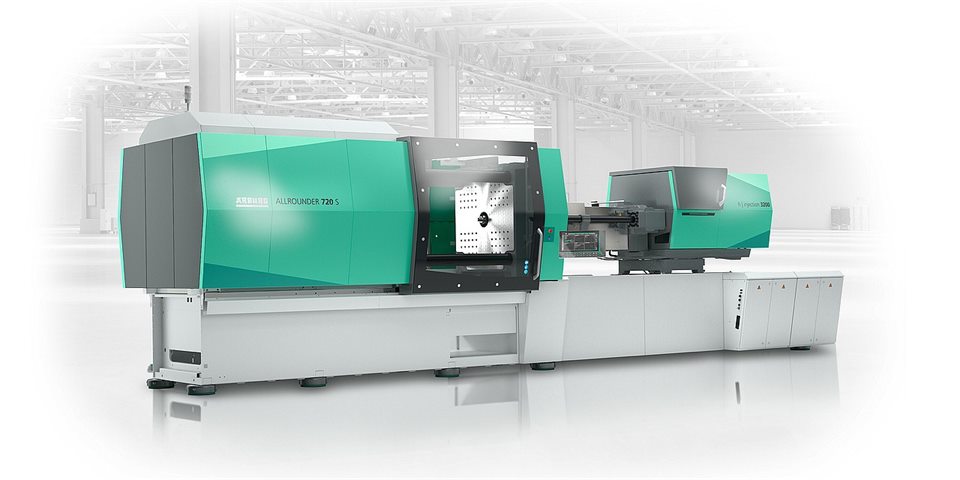 Arburg hydraulic Allrounder injection moulding machine