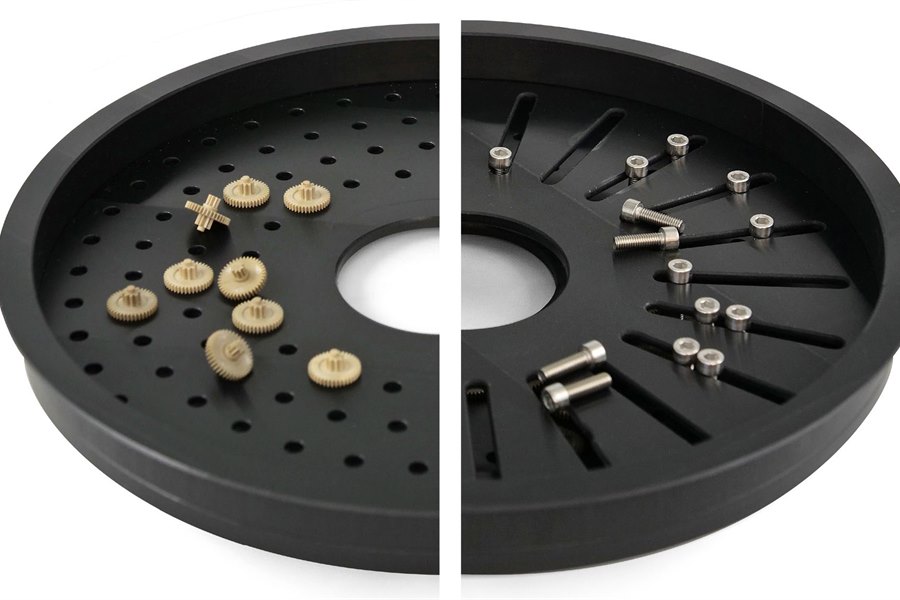 FlexiBowl custom grooved disc