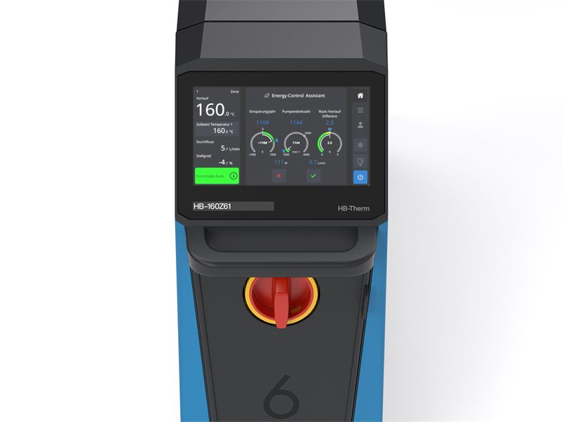 Thermo-6 display showing the Energy-Control assistant